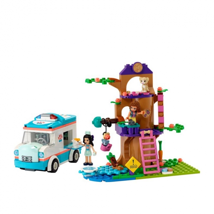  LEGO 41445 Friends系列獸醫診所救護車