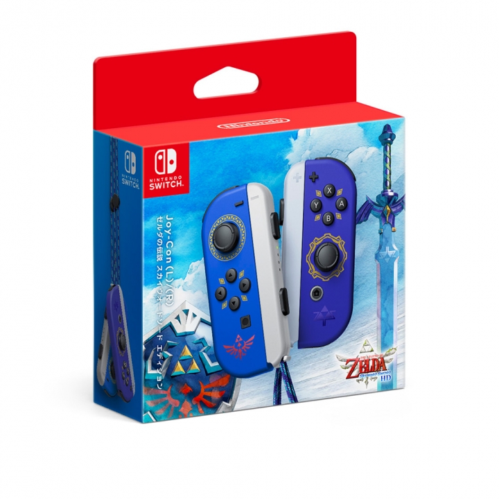  Nintendo Switch 任天堂｜ Joy-Con 左右手把禦天之劍款+Nintendo Switch 任天堂｜遊戲《王牌釣手》