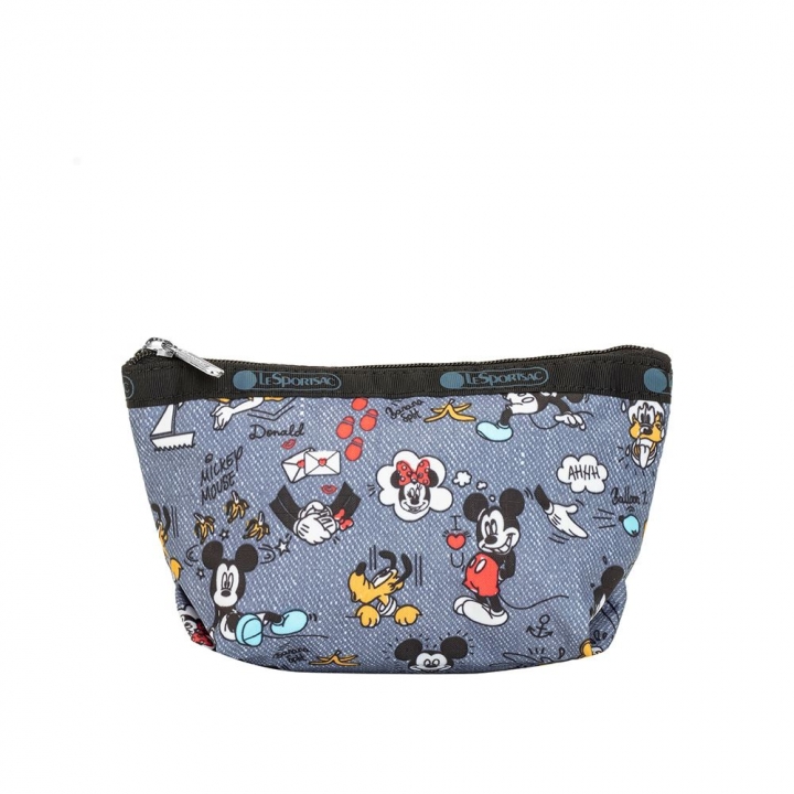 SMALL SLOAN COSMETICSMALL SLOAN COSMETIC 化妝包 - MICKEY & FRIENDS米奇嘉年華