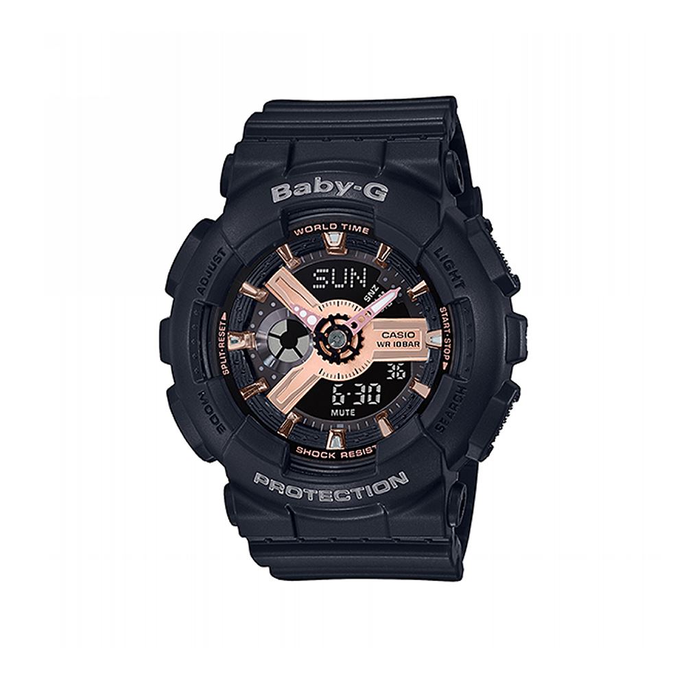 CASIO BA-110 系列 BABY-G 雙顯腕錶