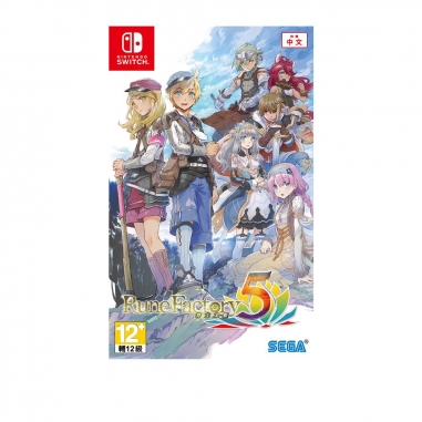 Nintendo任天堂 NS遊戲《符文工廠5》中文版
