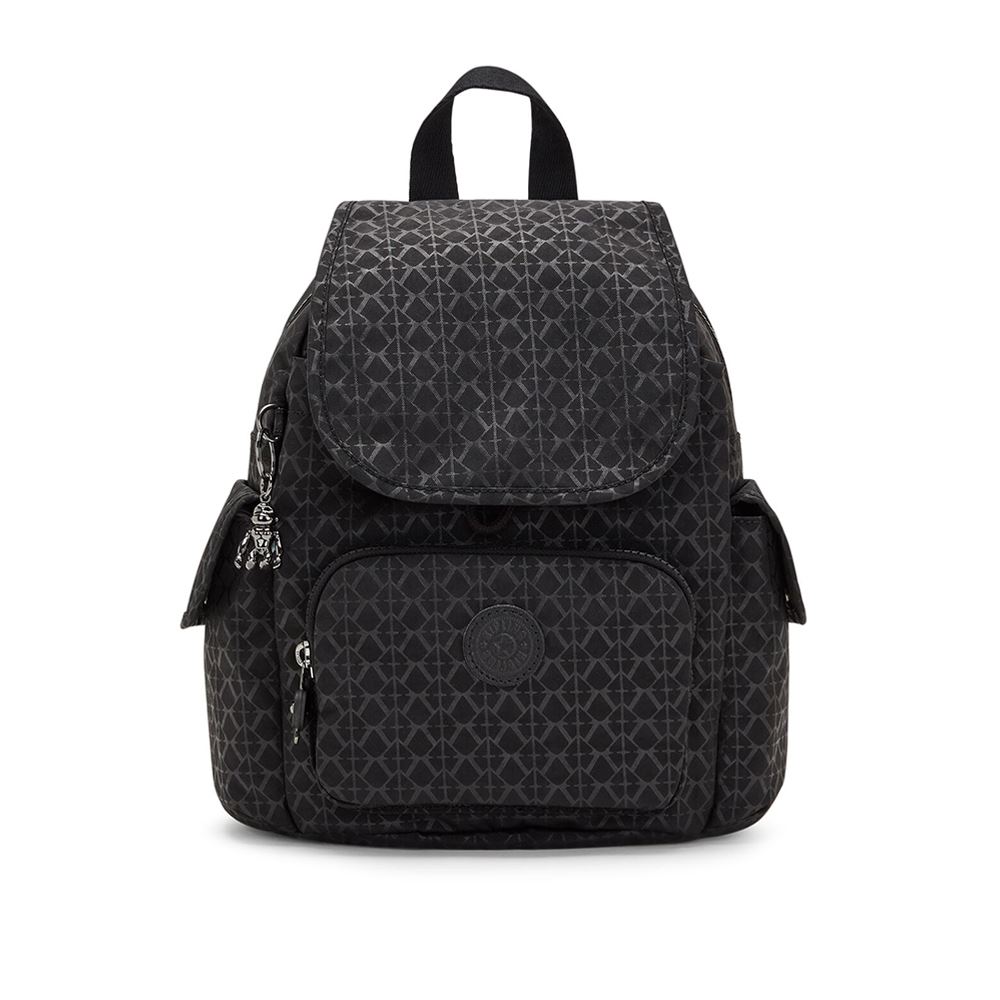 Kipling 拉鍊掀蓋後背包-CITY PACK MINI