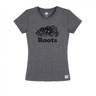 RootsRoots MAR- FLORA女性T恤