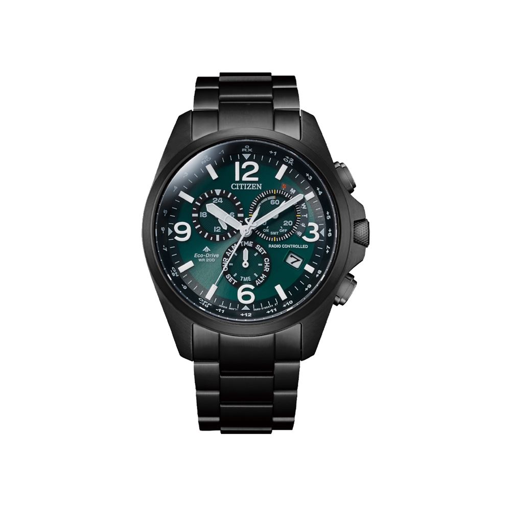 Citizen 光動能電波萬年曆計時手錶