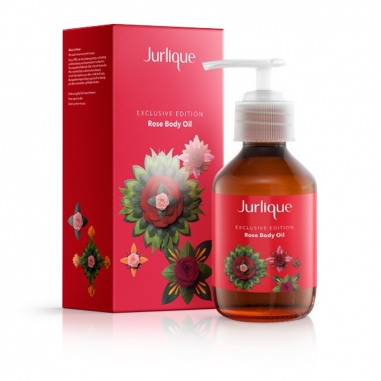 Jurlique茱莉蔻 《限定版》茱莉蔻玫瑰按摩油