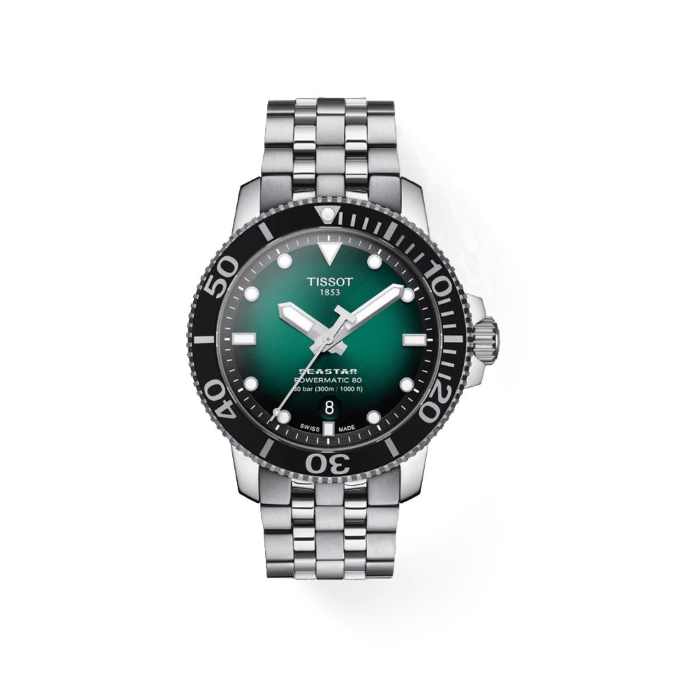 TISSOT T-SPORT/SEASTAR 1000系列自動上鍊男錶-T120.407.11.091.01