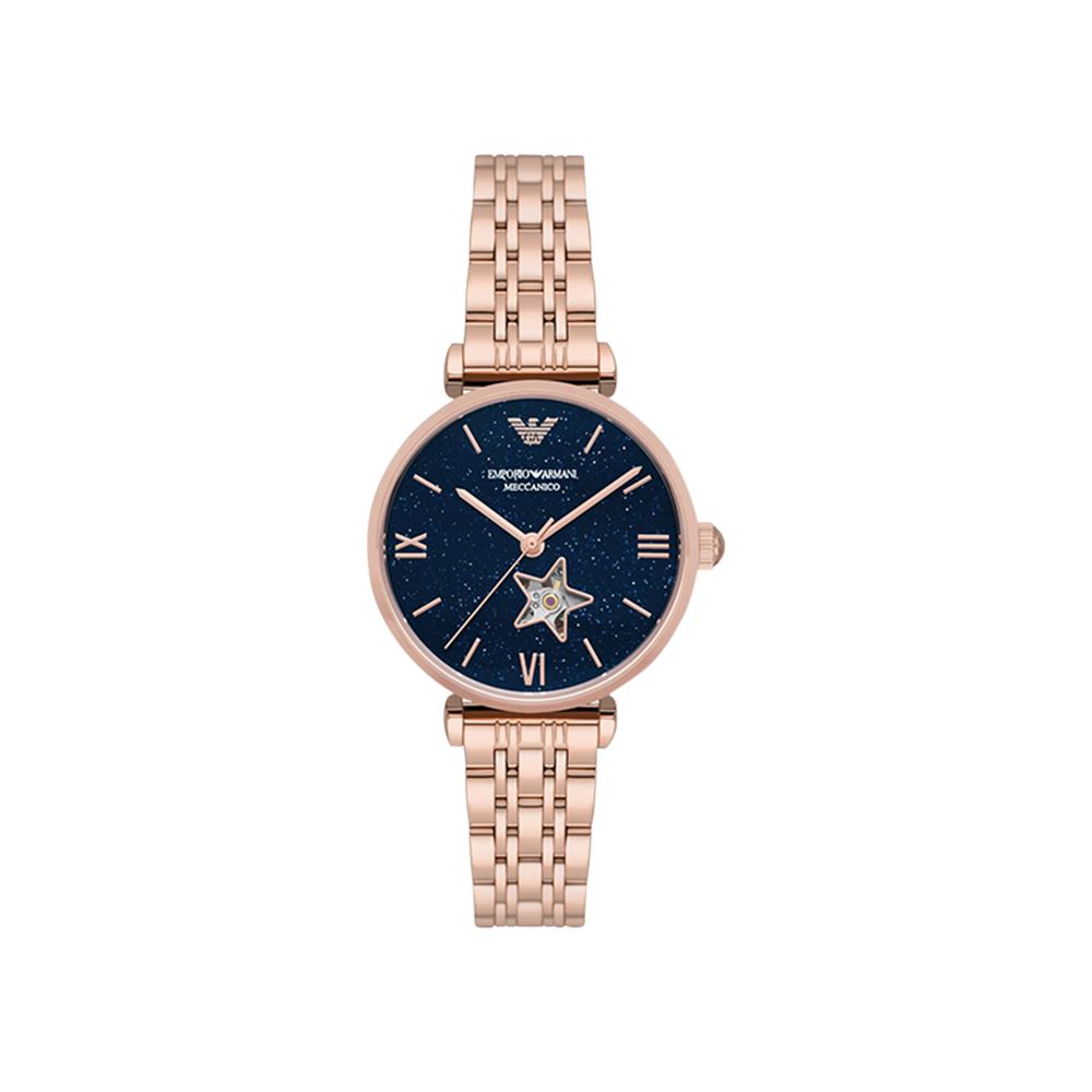Emporio Armani 滿天星星空鏤空時尚全自動機械錶腕錶