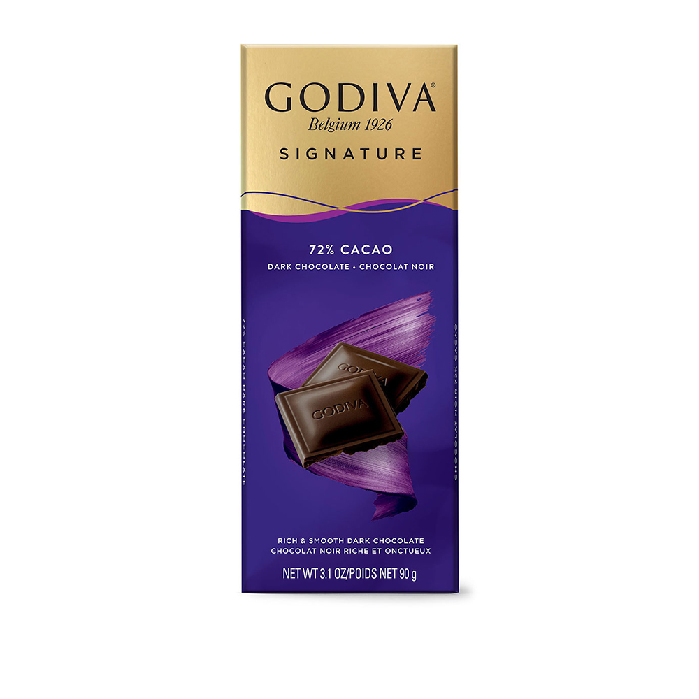 Godiva GODIVA｜醇享系列72%黑巧克力磚