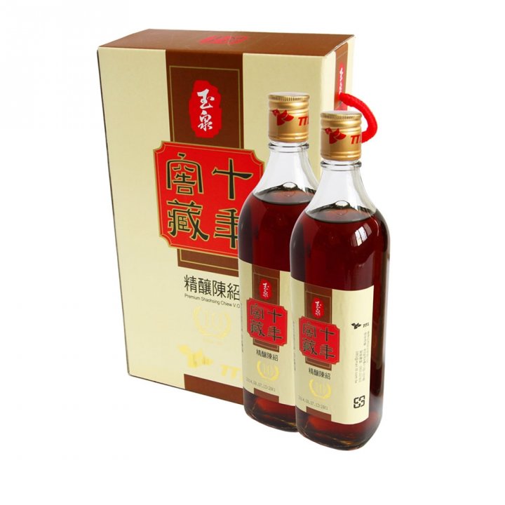 Taiwan Tobacco & Liquor 台灣菸酒 《滿額送玉泉小酒》玉泉十年窖藏精釀陳紹2入