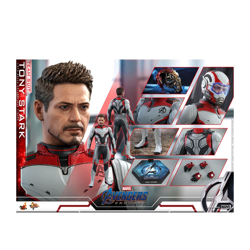 Beast Kingdom Hot Toys MMS537 東尼史塔克量子戰衣