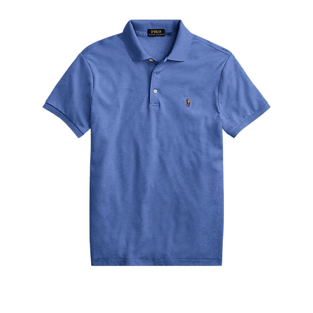 POLO RALPH LAUREN 男性徽標刺繡修身版型短袖Polo衫