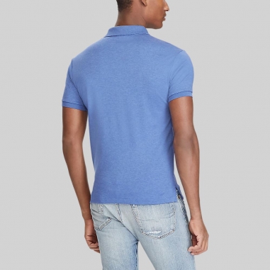 SHORT SLEEVE-POLO SHIRT男性徽標刺繡修身版型短袖Polo衫