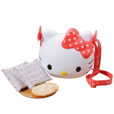 Sanrio三麗鷗 Hello Kitty雪米餅-水玉點點紅禮盒
