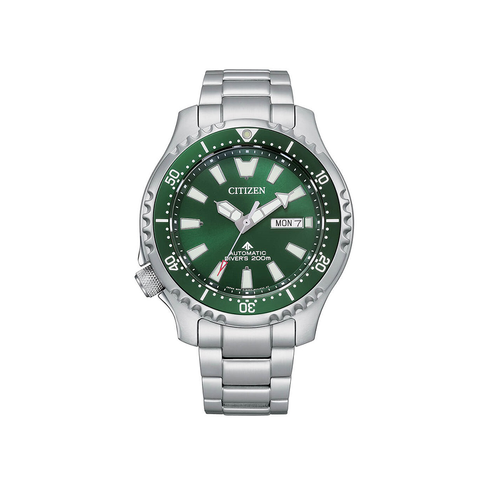 Citizen PROMASTER 亞洲限定 鋼鐵河豚EX Plus 潛水機械錶