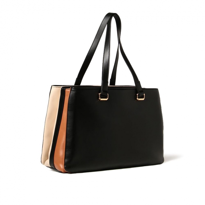 MSCH SHOPPING BAG彩虹拼接托特包