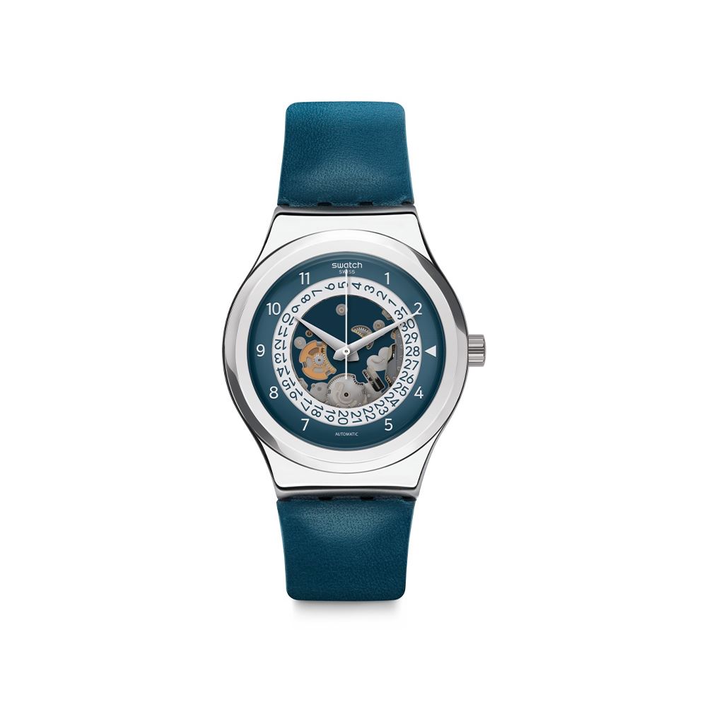SWATCH 金屬SISTEM51機械錶