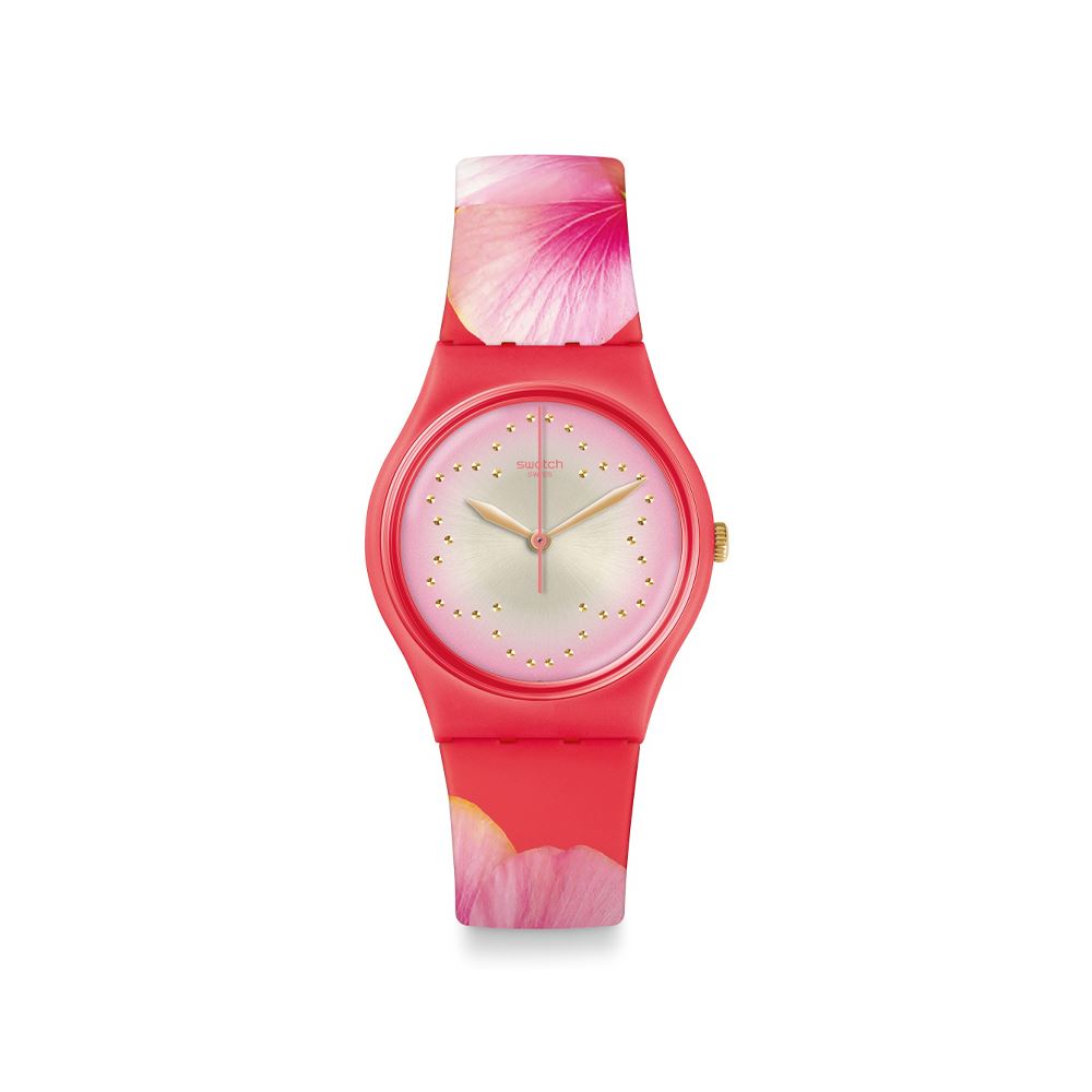 SWATCH 母親節紀念錶 FIORE DI MAGGIO永恆木槿