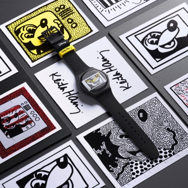 NEW GENTNew Gent 原創系列手錶 MICKEY BLANC SUR NOIR