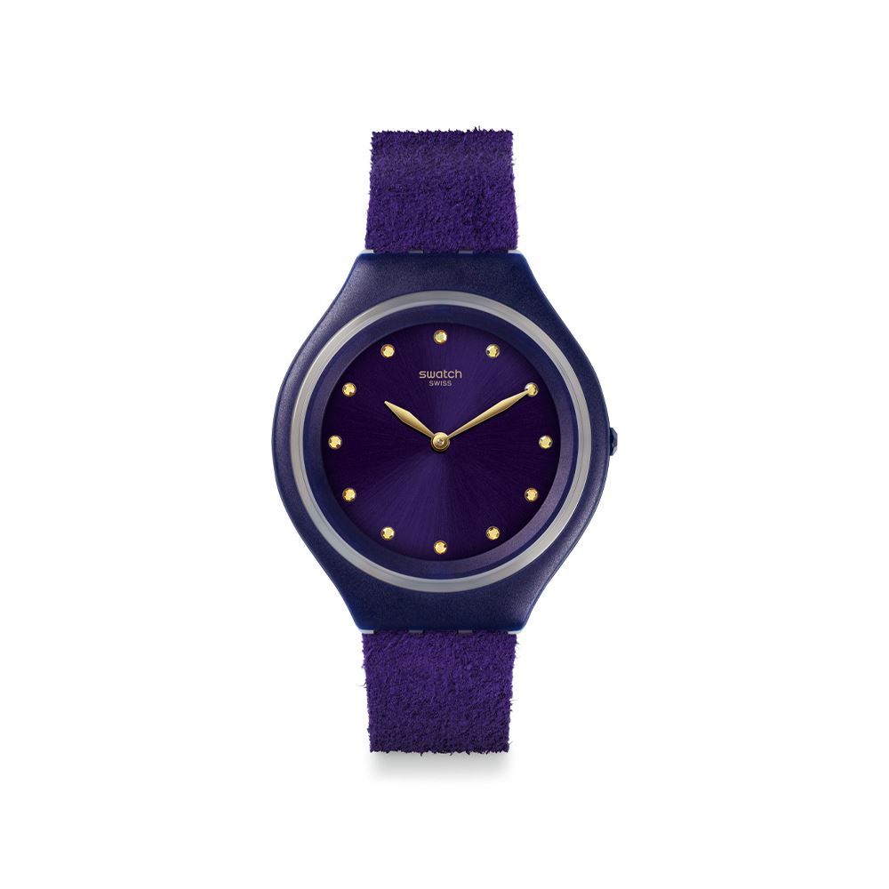 SWATCH Deep Wonder系列 SKINVIOLET 手錶