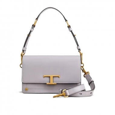 TOD'STOD'S TIMELESS斜背包 迷你單肩包 - 灰色