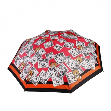 LOVE MOSCHINOLOVE MOSCHINO 滿版小熊圖案自動傘