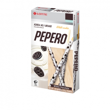 Lotte White Cookie Pepero Big PackLotte 樂天 Pepero 白巧克力棒分享盒