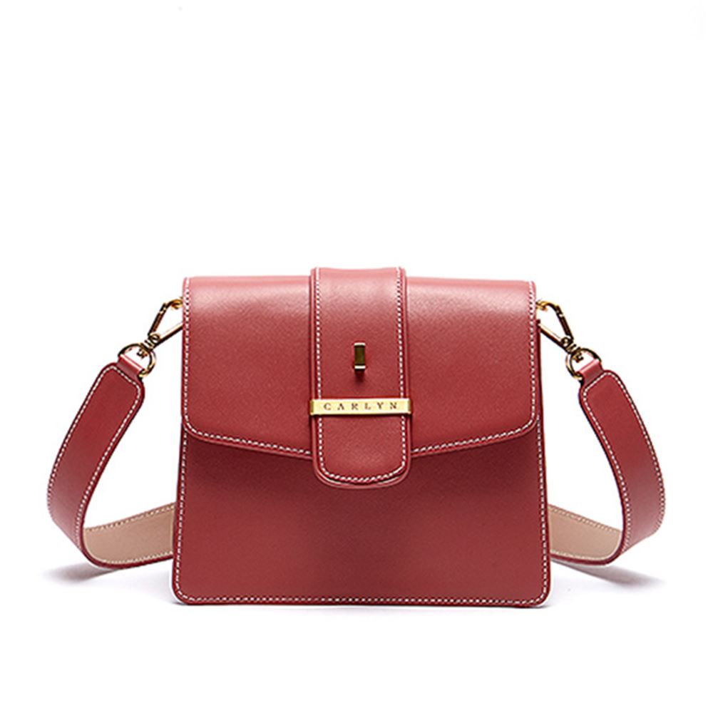 CARLYN 真皮肩背包