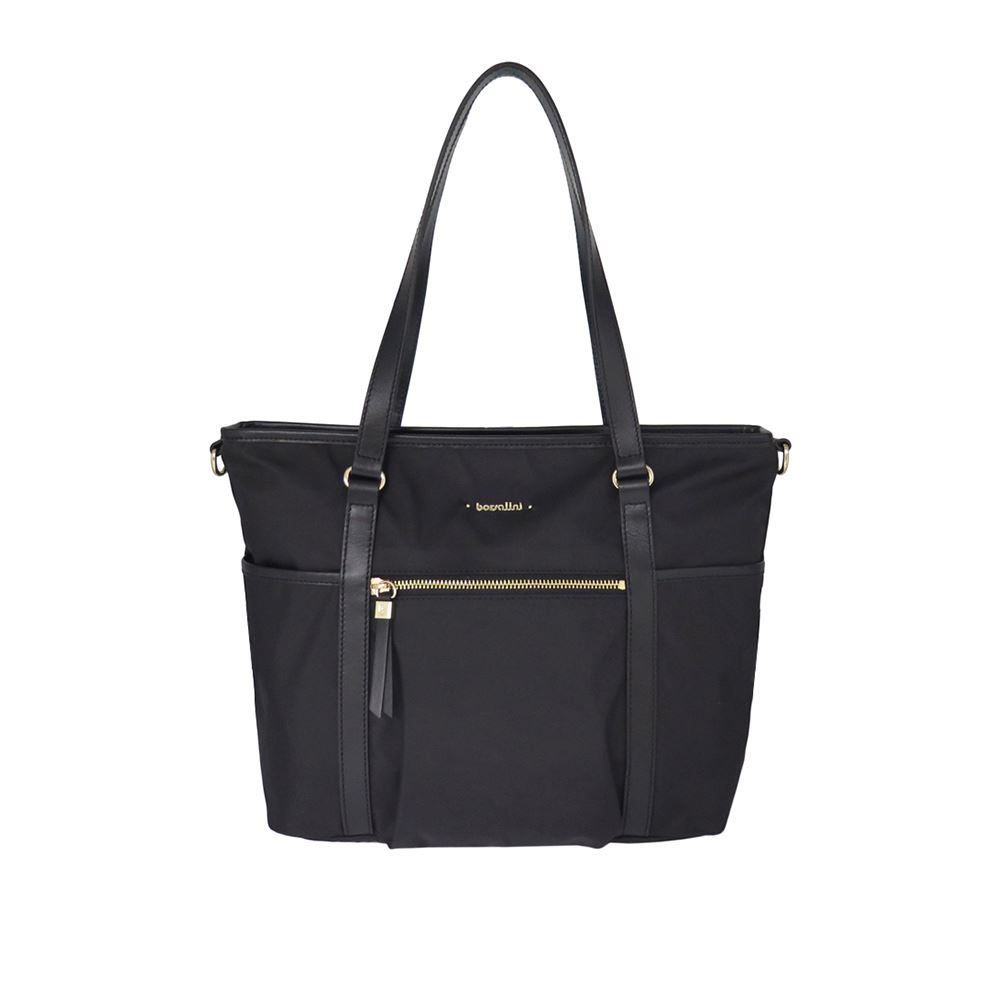borsalini BORSALINI 學院輕風尚TOTE 黑