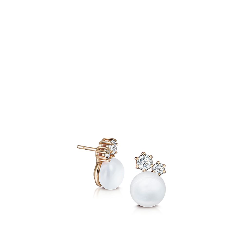 Toscow 閃閃星辰養殖珍珠耳環