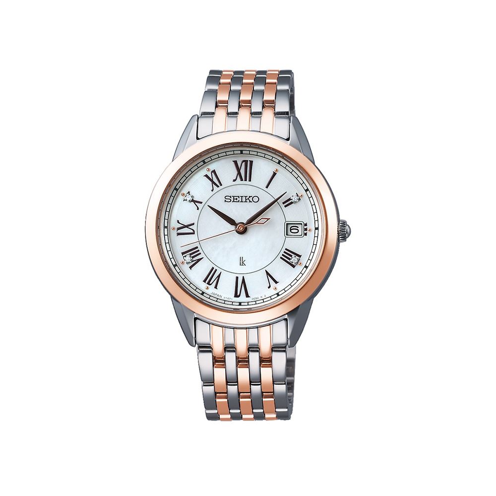 SEIKO LUKIA系列太陽能真鑽女錶