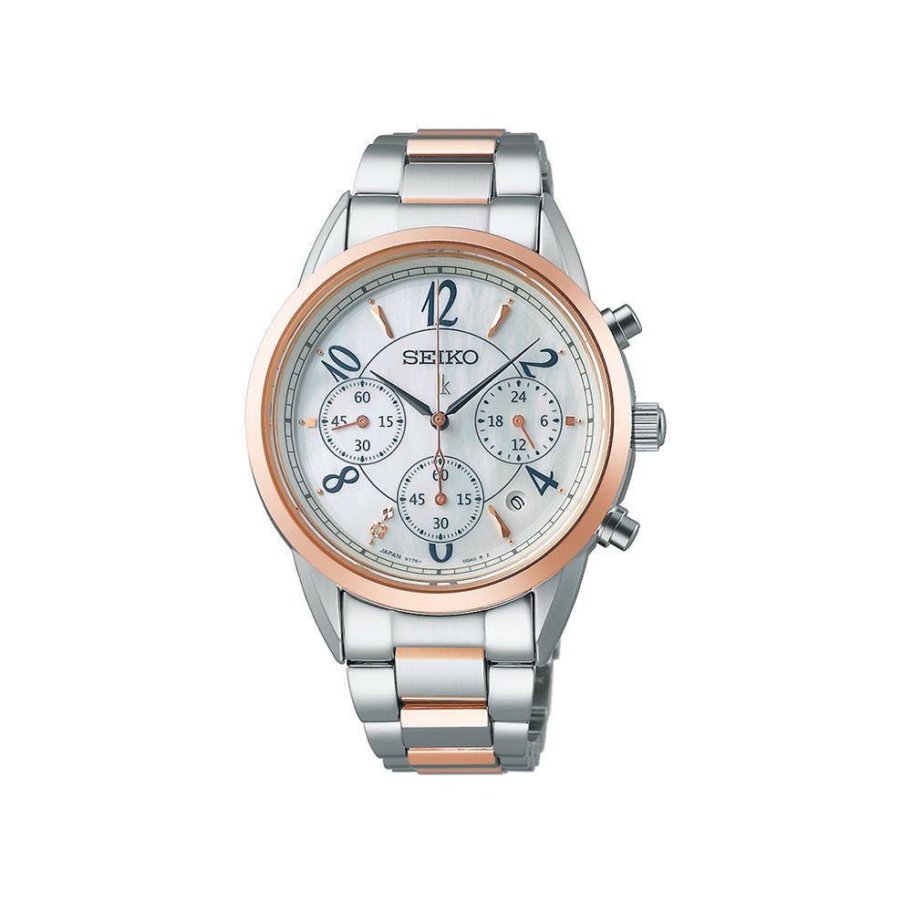 SEIKO LUKIA系列太陽能計時女錶