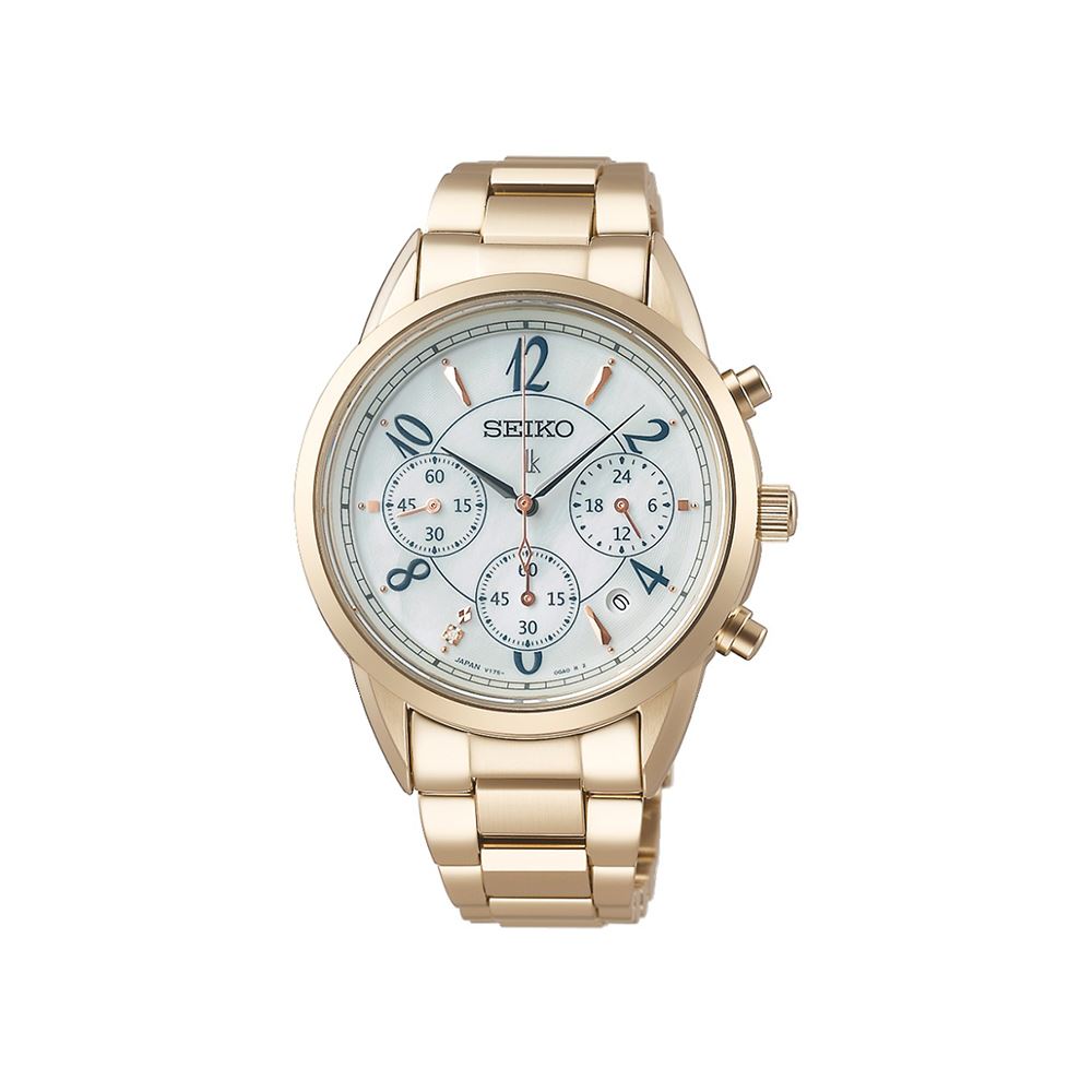 SEIKO LUKIA系列 柔美時尚太陽能女錶