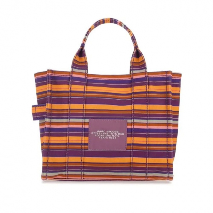 MJ THE MINI TOTEMarc Jacobs字母印花帆布兩用托特包