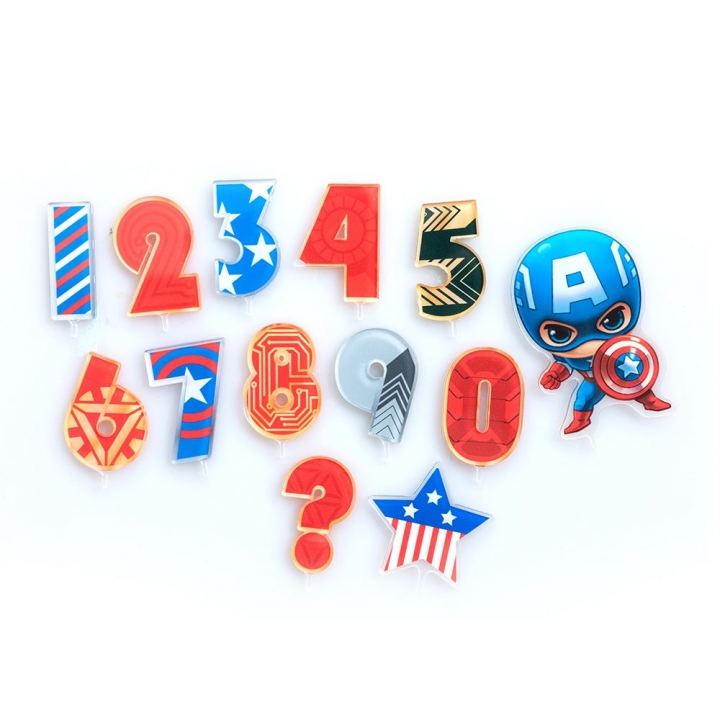  復仇者聯盟系列 智慧擬真電子蠟燭燈