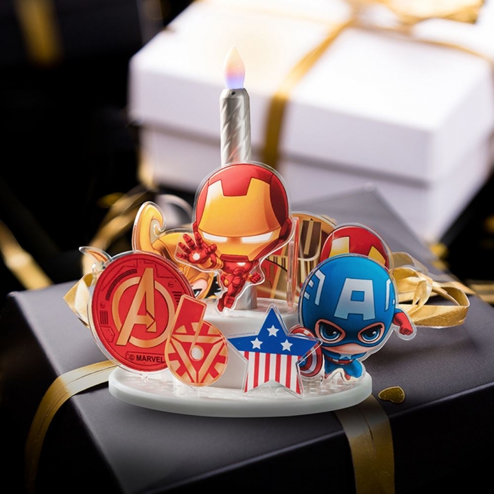  復仇者聯盟系列 智慧擬真電子蠟燭燈