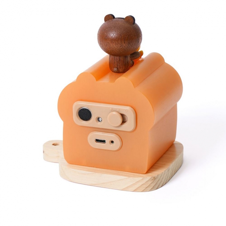  知音文創｜迷你聲控燈-熊大