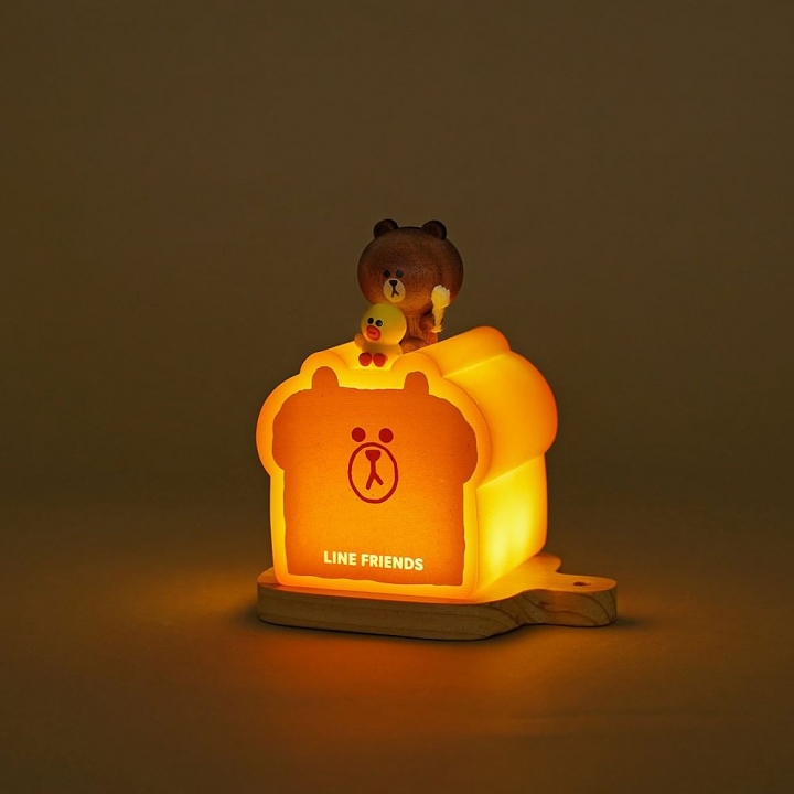  知音文創｜迷你聲控燈-熊大