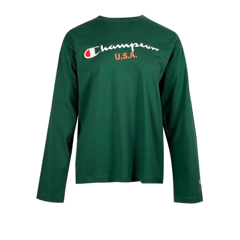 Champion 草寫LOGO圓領上衣