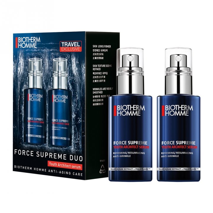 BIOTHERM碧兒泉 男仕極量緊膚建構精華兩件裝特惠組