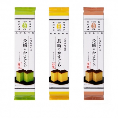 和泉屋和泉屋 肥前長崎屋蜂蜜蛋糕(蜂蜜/黑糖/抹茶)3入組(廠商直寄)