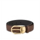 Montblanc - 馬蹄形搭扣棕色30毫米皮帶55677-164389_縮圖
