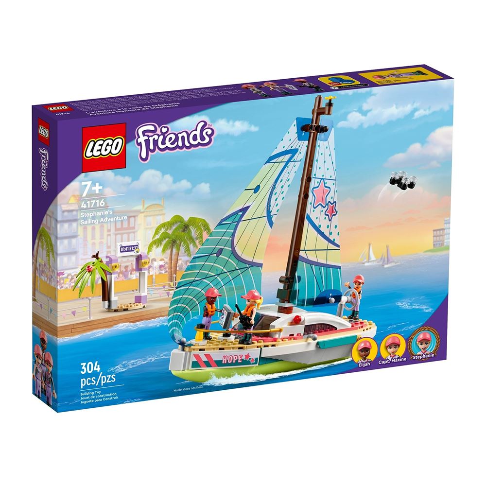 LEGO LEGO 41716 Friends系列 斯蒂芬妮的帆船冒險