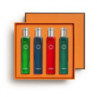Colognes Collection travel setHERMES愛馬仕中性古龍水四入禮盒