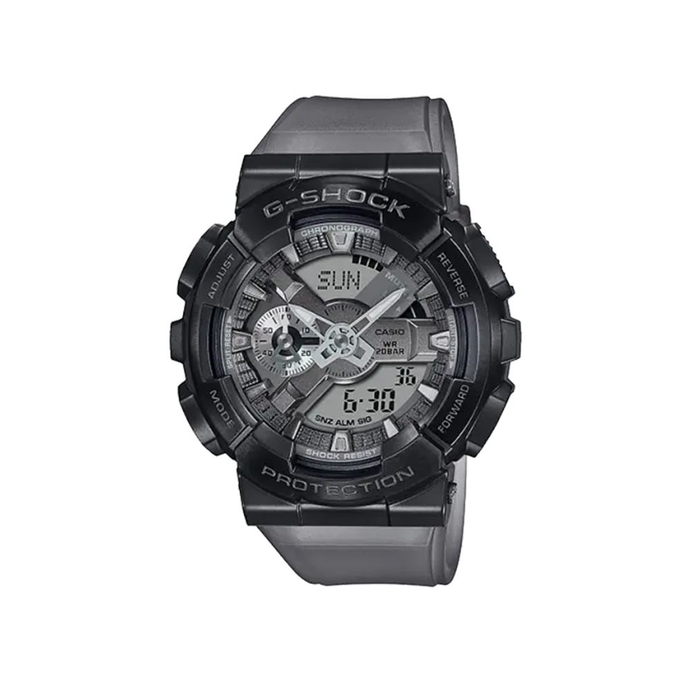 CASIO G-SHOCK腕錶 金屬包覆 Midnight Fog 系列 GM-110MF-1A