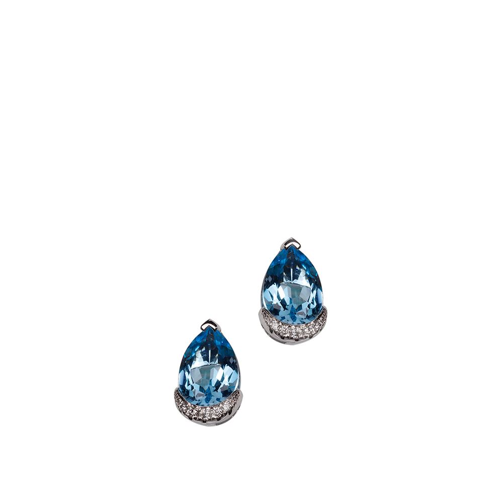 Ever Rich Jewelry Le petit design 有色寶石耳環