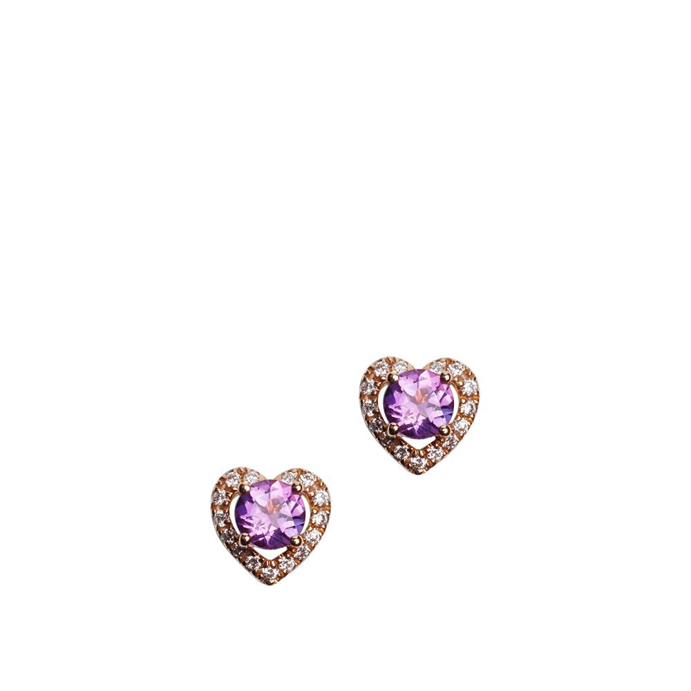 Ever Rich Jewelry Le petit design 有色寶石耳環