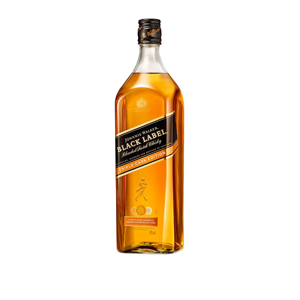 Johnnie Walker 約翰走路黑牌三桶調和威士忌