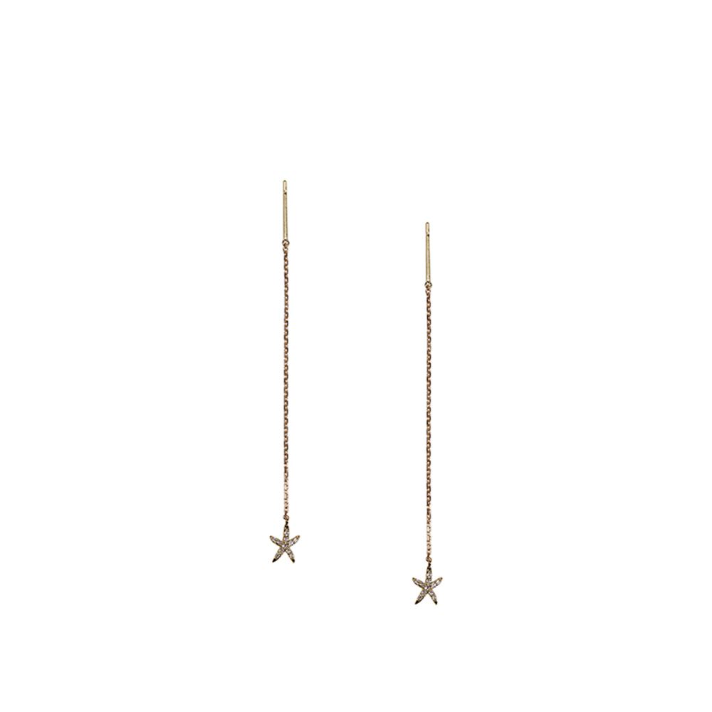 Ever Rich Jewelry Le petit design 鑽石耳環