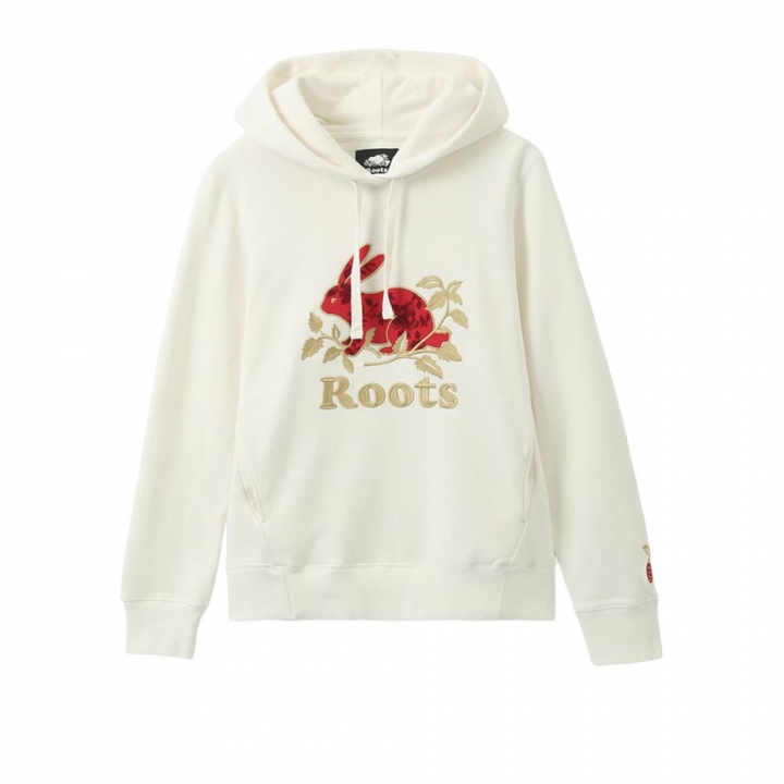 LUNAR NEW YEAR HOODIERoots女裝-喜兔年系列 經典連帽上衣