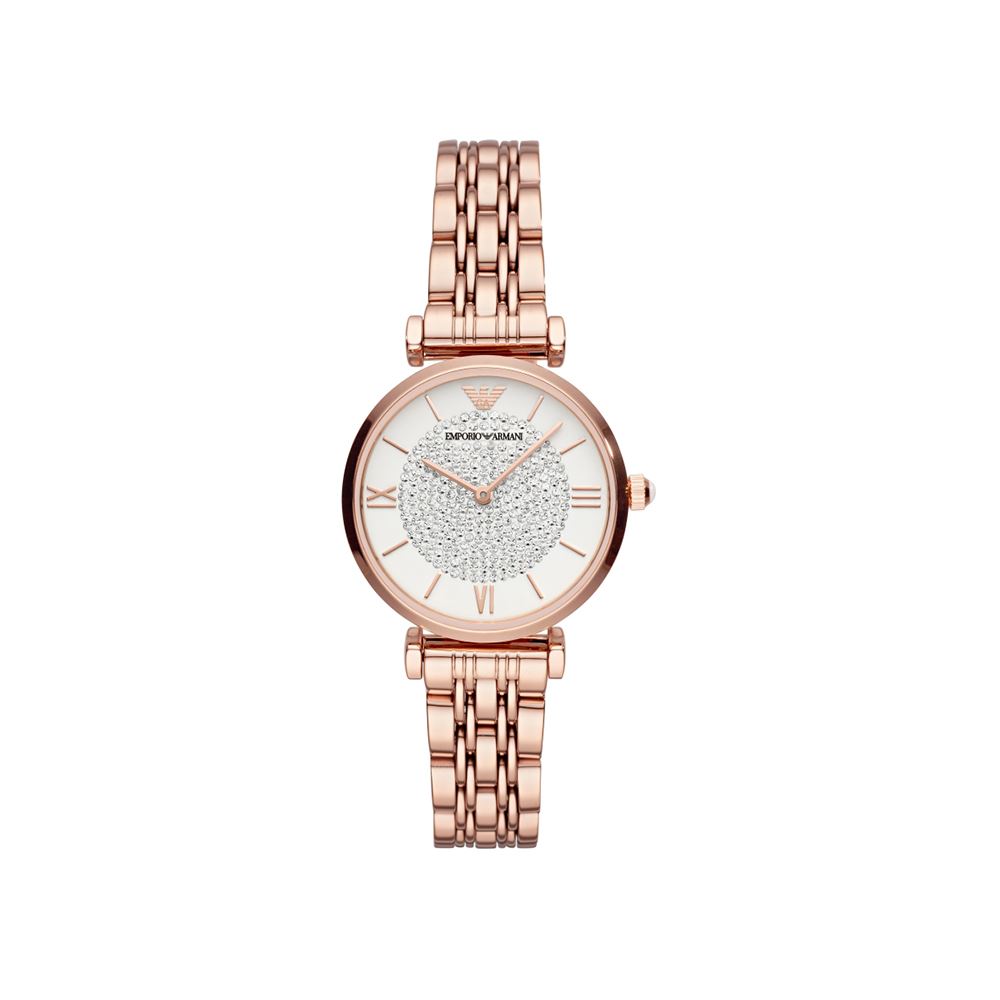 Emporio Armani GIANNI T-BAR 經典風格腕錶